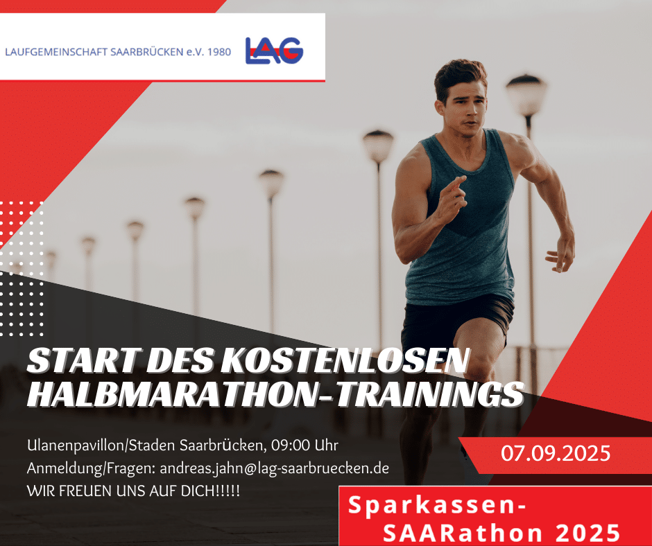 Kostenloses Halbmarathon-Training für den SAARathon 2025 1